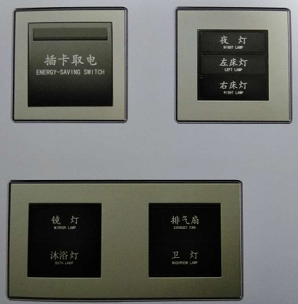 BWS207-YD轻点开关面板