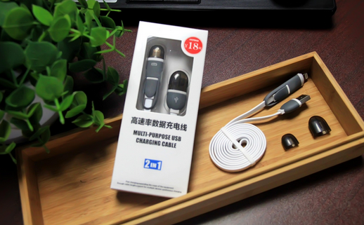 洁欧思数据线一托二